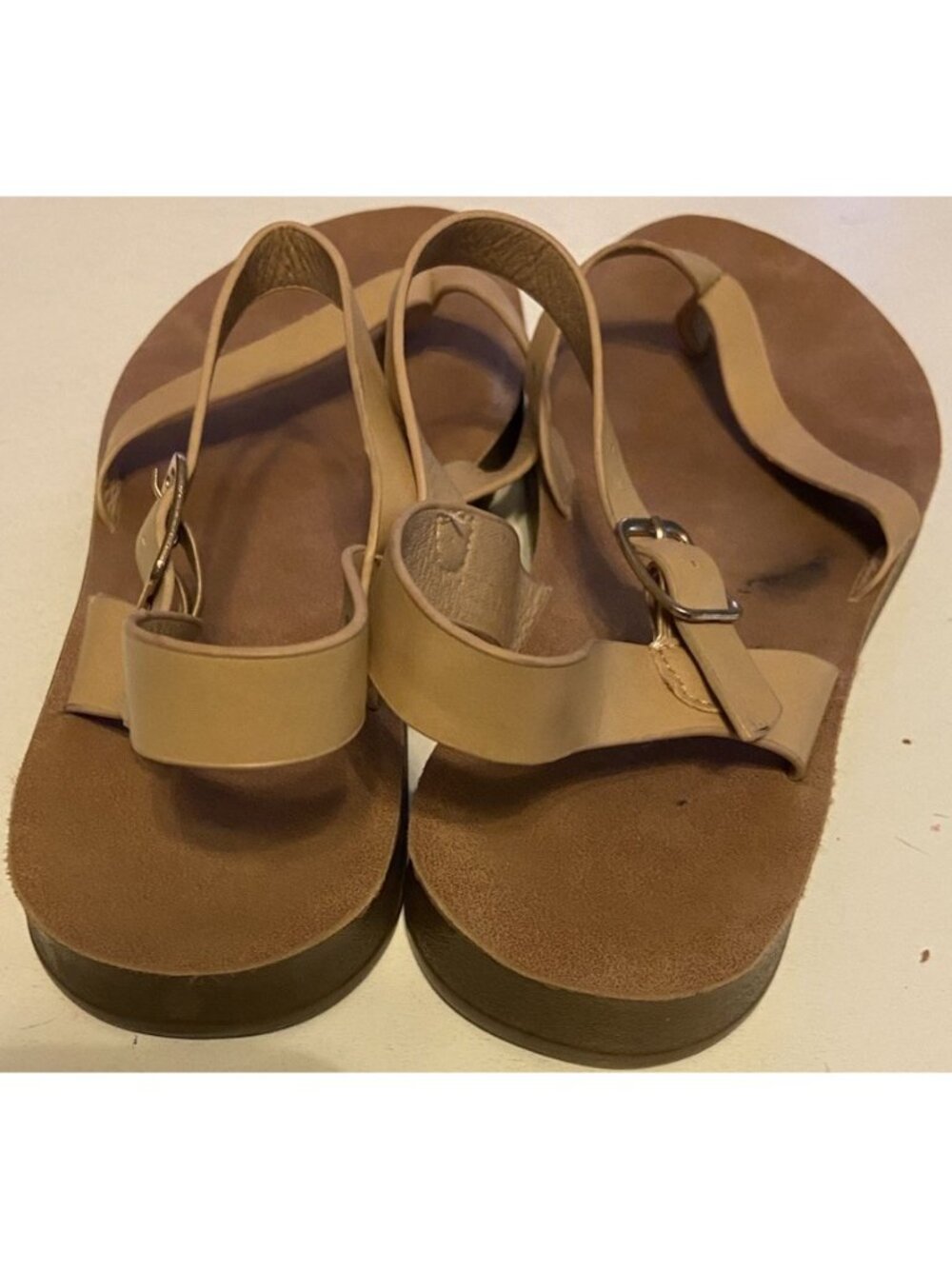 Refresh Tan Sandals, Size 6 - Picture 6 of 6